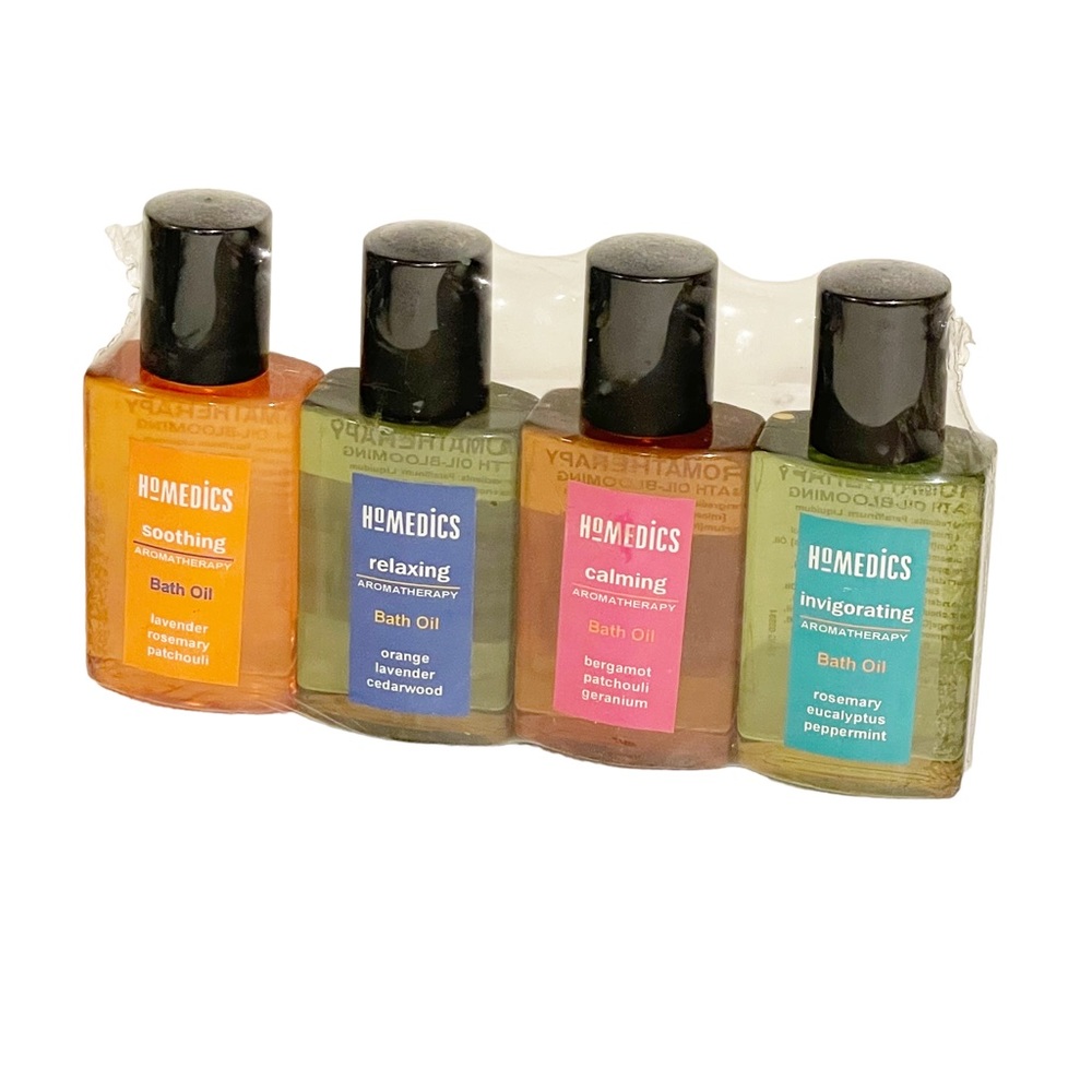 Homedics Aromatherapy Multi Scented Bath Oil Body Relaxing‎ Calm Soothe NEW